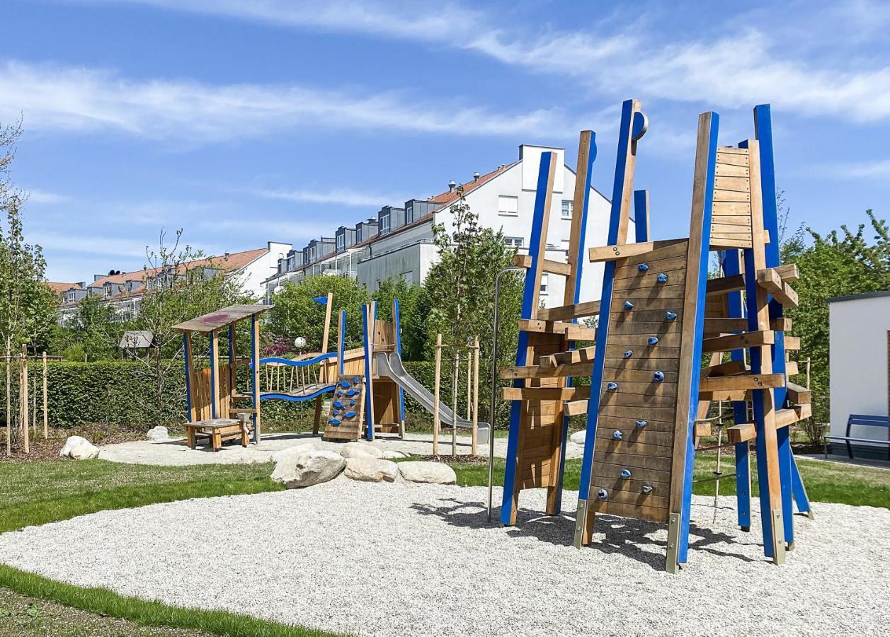 Apartamento Modern & Stylisch - Penthouse-Feeling Nahe Flughafen Muenchen Freising Exterior foto